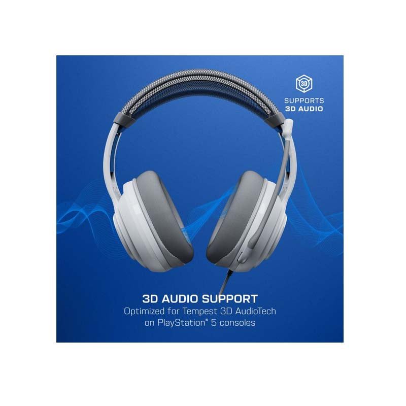 Turtle Beach Atlas 200 Wired Gaming Headset for PS5 - White - White