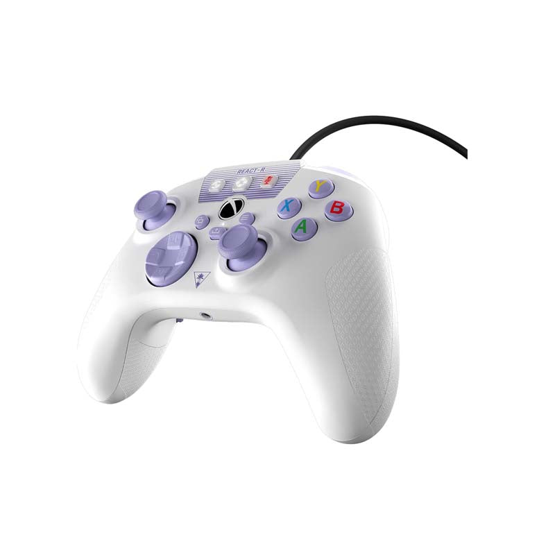 Turtle Beach REACT-R Wired XBOX Controller - White & Purple - Purple
