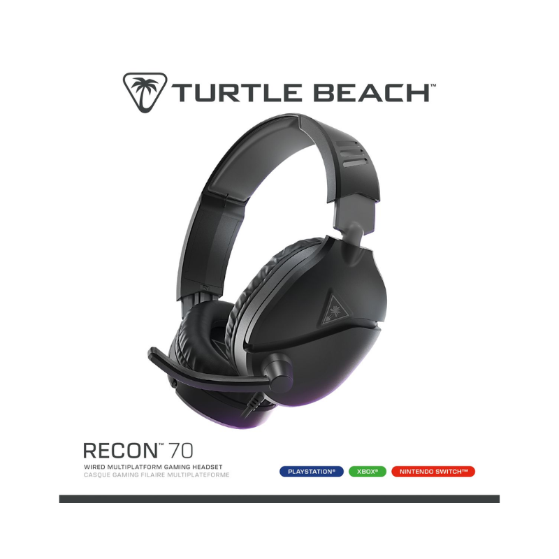 Turtle Beach Recon 70 Wired Head-band Gaming Headset - Black