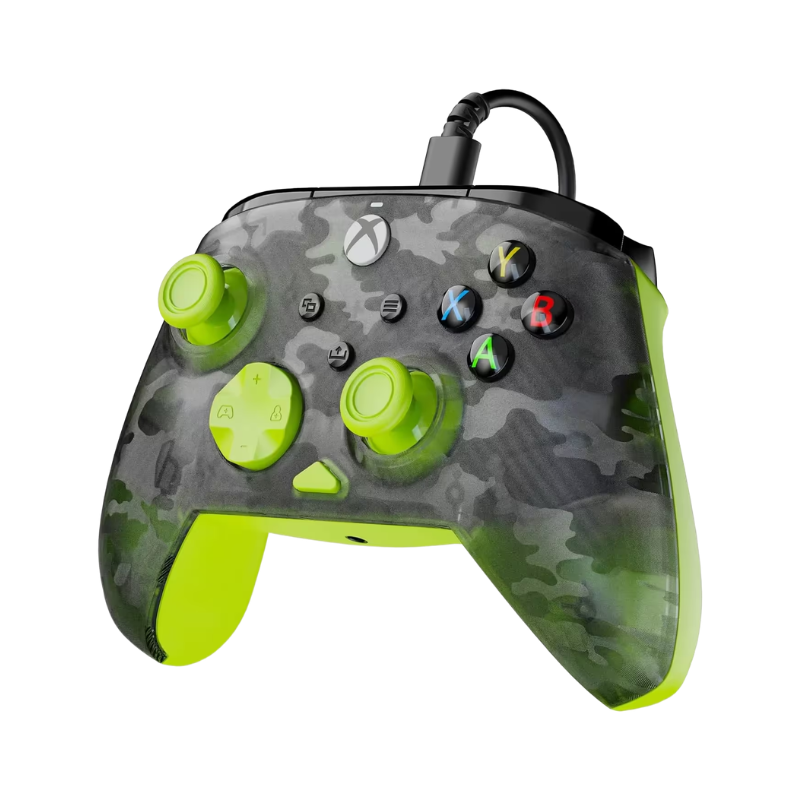 Turtle Beach Rematch Core Wired Control XBox Ghost Camo - Black/Yellow - Black/Yellow
