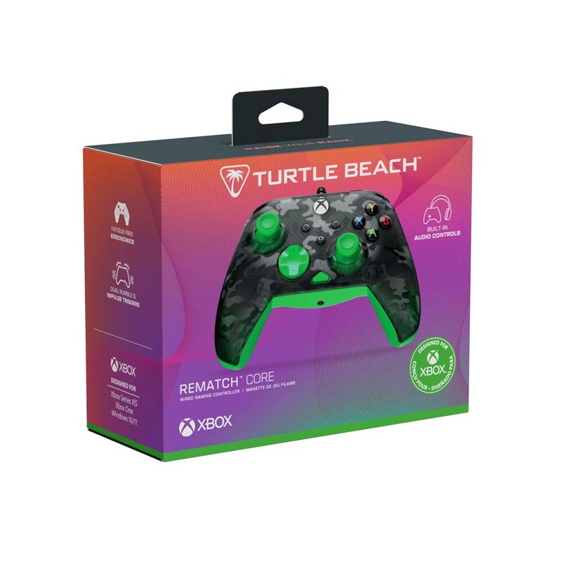 Turtle Beach Rematch Core Wired Controller XB Ghost - Camo Black - Black