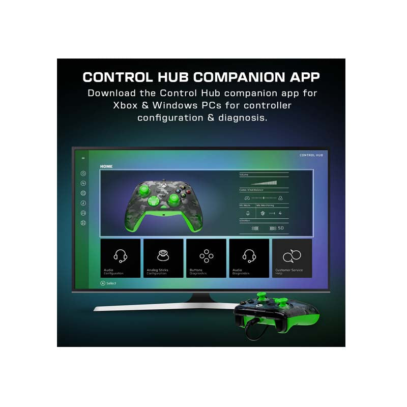 Turtle Beach Rematch Core Wired Controller XB Ghost - Camo Black - Black