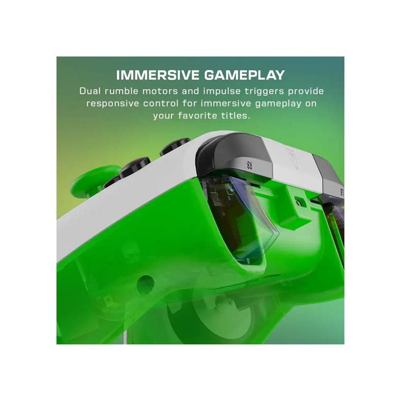 Turtle Beach Rematch Core Wired Controller XB - White Green - White Green