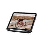 UAG Apple iPad 11 (2025) / iPad 10.9 (2022) Essential Armor Tablet Case - Ice - Clear / Black