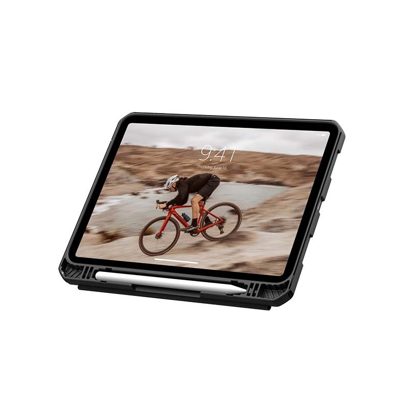 UAG Apple iPad 11 (2025) / iPad 10.9 (2022) Essential Armor Tablet Case - Ice - Clear / Black