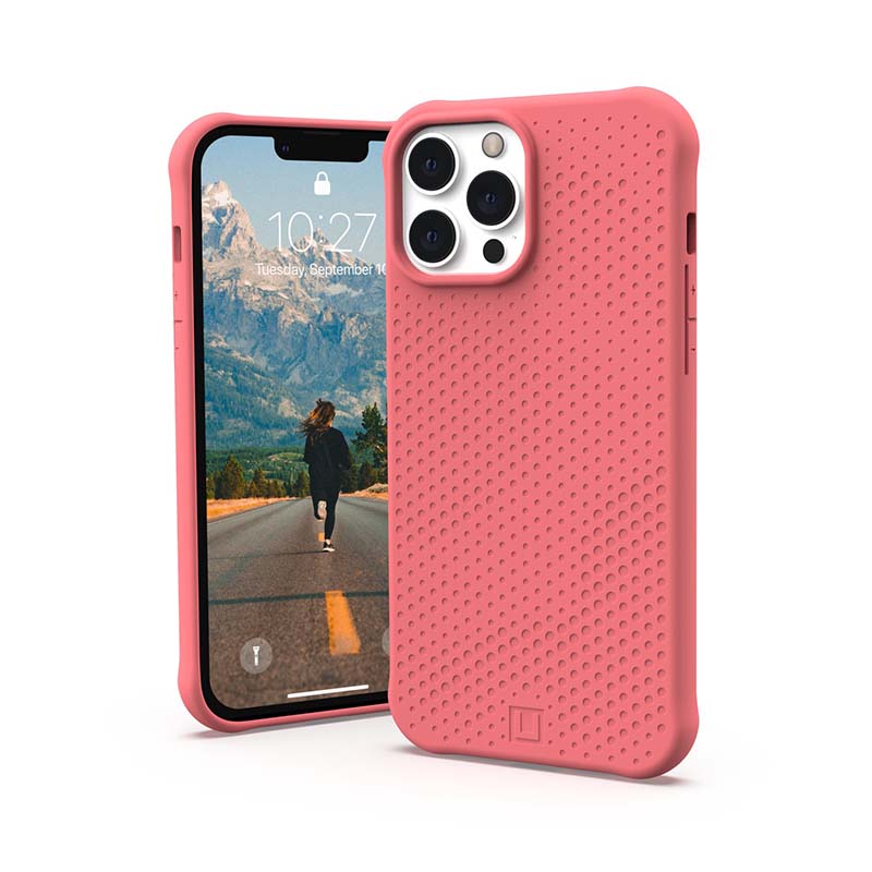 UAG Apple iPhone 13 Pro Max U Dot Case - Clay - Clear / Black