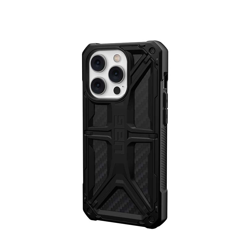 UAG Apple iPhone 14 Pro Monarch Case - Carbon Fiber - Black