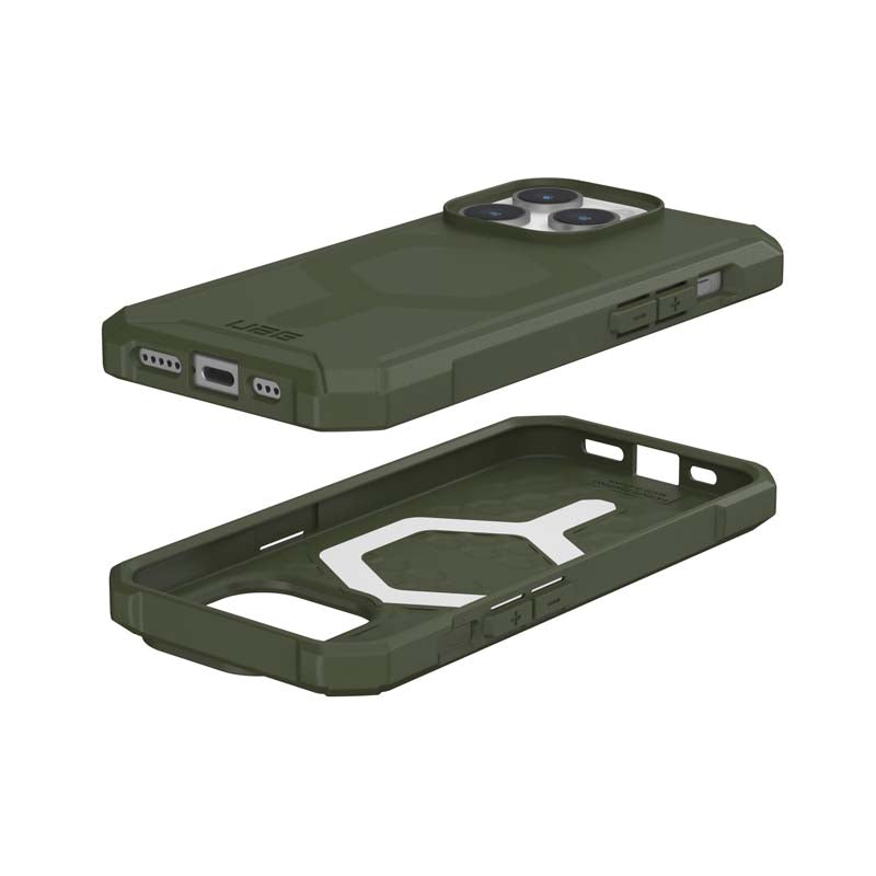 UAG Apple iPhone 15 Pro Essential Armor Magsafe FE Case - Olive - Green