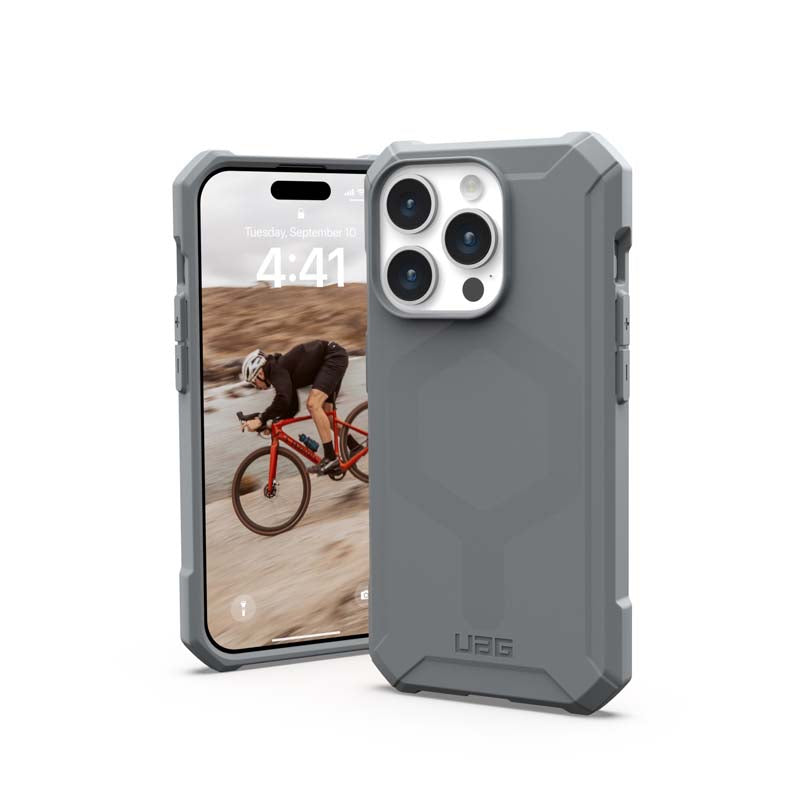 UAG Apple iPhone 15 Pro Essential Armor Magsafe FE Case - Silver