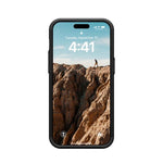 UAG Apple iPhone 15 Pro Max Civilian Magsafe FE Case - Bordeaux - Black / Red