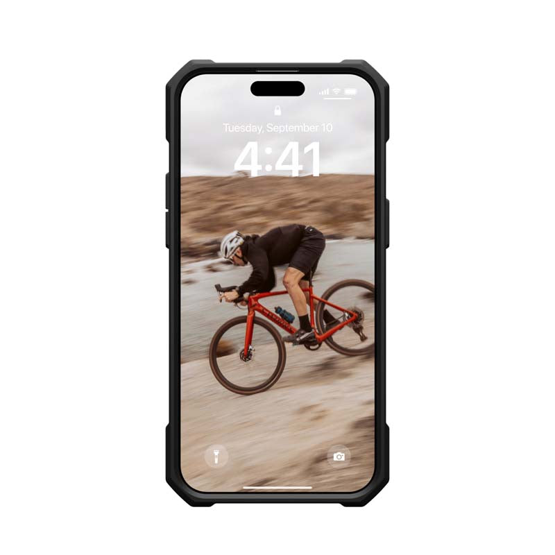 UAG Apple iPhone 15 Pro Max Essential Armor Magsafe FE Case - Black - Black