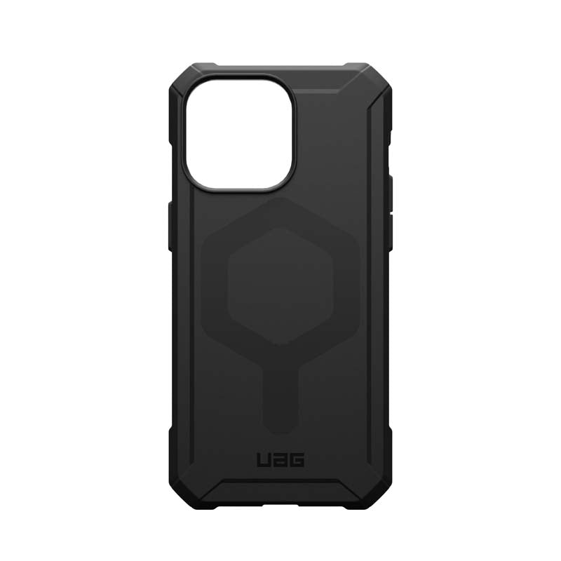 UAG Apple iPhone 15 Pro Max Essential Armor Magsafe FE Case - Black - Black