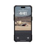 UAG Apple iPhone 15 Pro Max Monarch Case - Carbon Fiber - Black