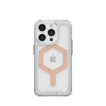 UAG Apple iPhone 15 Pro Plyo Magsafe FE Case - Ice / Rose Gold - Clear