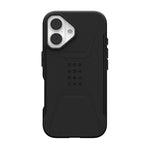 UAG Apple iPhone 16 Civilian MagSafe Case - Black - Black