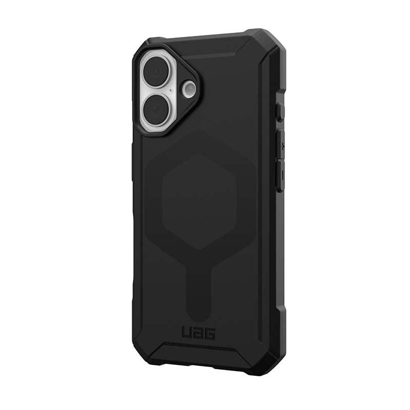 UAG Apple iPhone 16 Essential Armor Magsafe Case - Black - Black