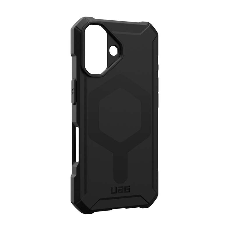 UAG Apple iPhone 16 Essential Armor Magsafe Case - Black - Black
