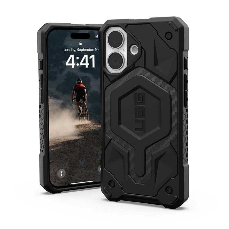 UAG Apple iPhone 16 Monarch Case - Black - Black