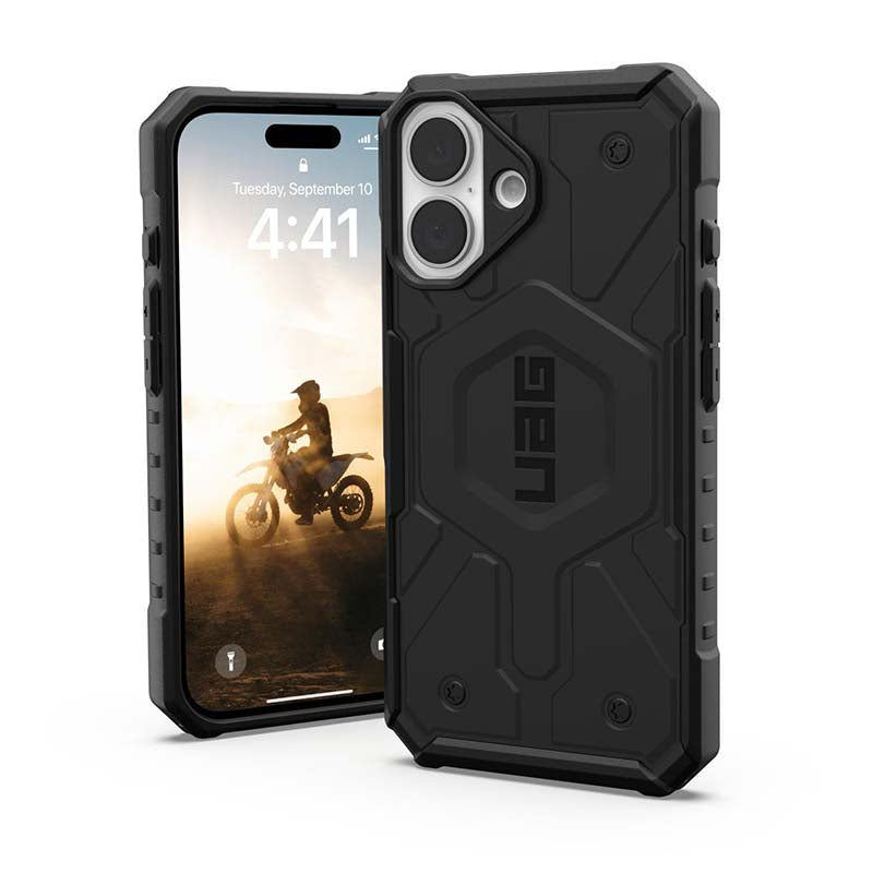 UAG Apple iPhone 16 Pathfinder MagSafe Case - Black - Black