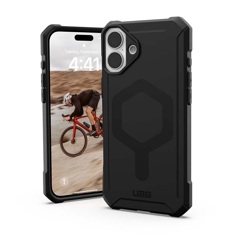 UAG Apple iPhone 16 Plus Essential Armor Magsafe Case - Black - Black