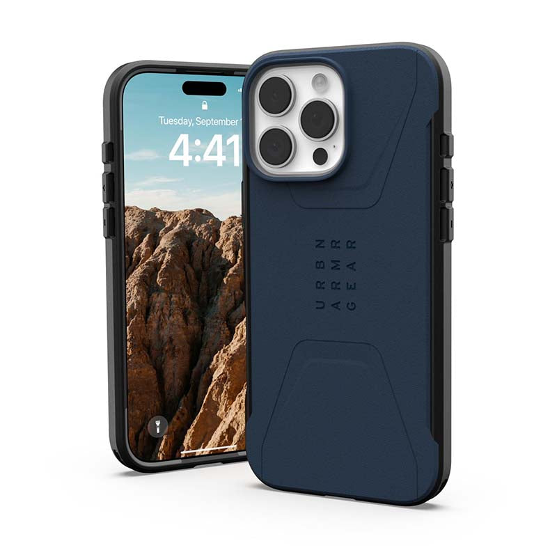 UAG Apple iPhone 16 Pro Max Civilian MagSafe Case - Mallard - Blue