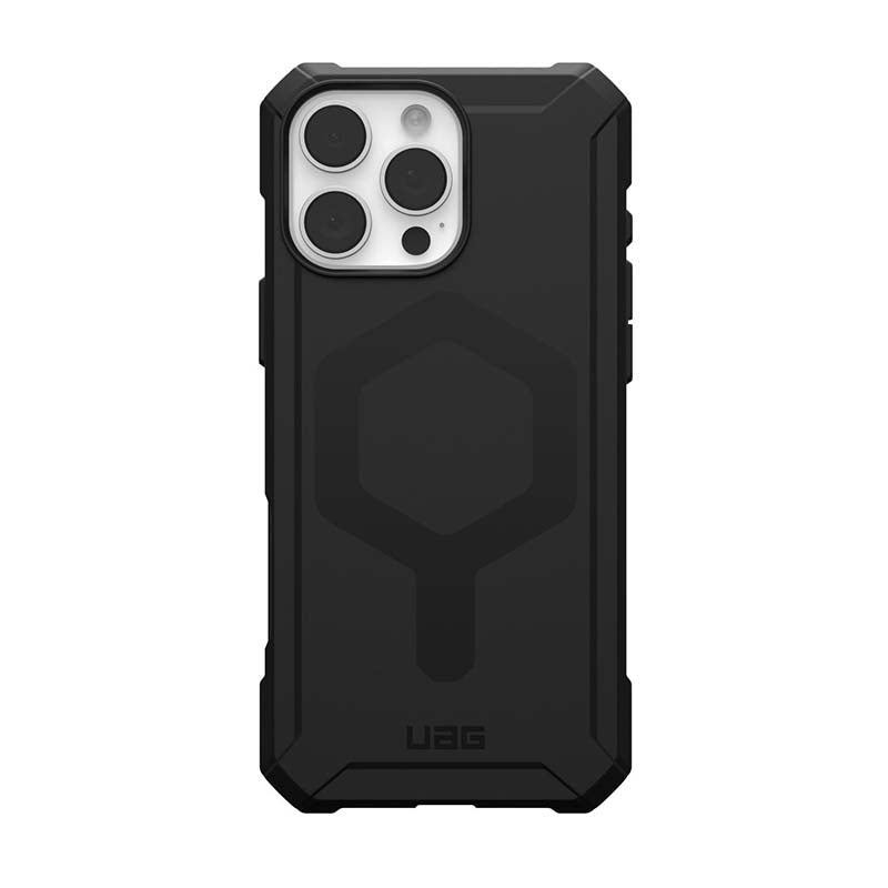 UAG Apple iPhone 16 Pro Max Essential Armor MagSafe Case - Black - Black