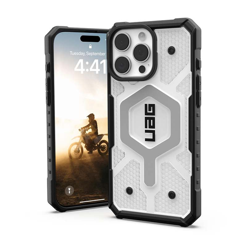 UAG Apple iPhone 16 Pro Max Pathfinder Clear Magsafe Case - Ice - Clear