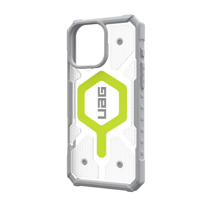 UAG Apple iPhone 16 Pro Max Pathfinder Clear Magsafe Case - Neon - Clear