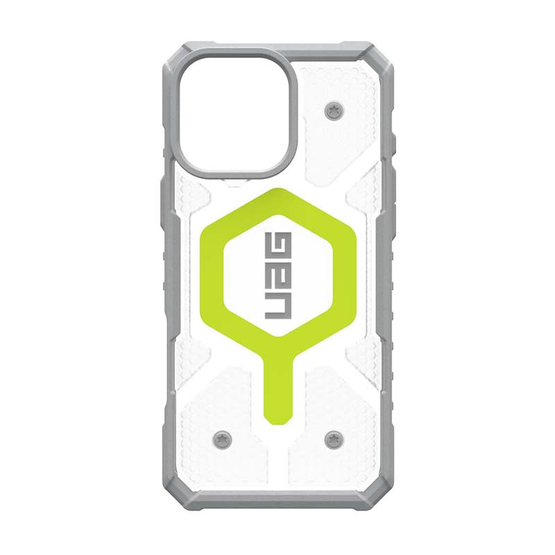 UAG Apple iPhone 16 Pro Max Pathfinder Clear Magsafe Case - Neon - Clear