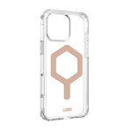 UAG Apple iPhone 16 Pro Max Plyo MagSafe Case - Ice / Rose Gold - Clear / Rose Gold