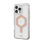 UAG Apple iPhone 16 Pro Max Plyo MagSafe Case - Ice / Rose Gold - Clear / Rose Gold