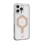 UAG Apple iPhone 16 Pro Max Plyo MagSafe Case - Ice / Rose Gold - Clear / Rose Gold