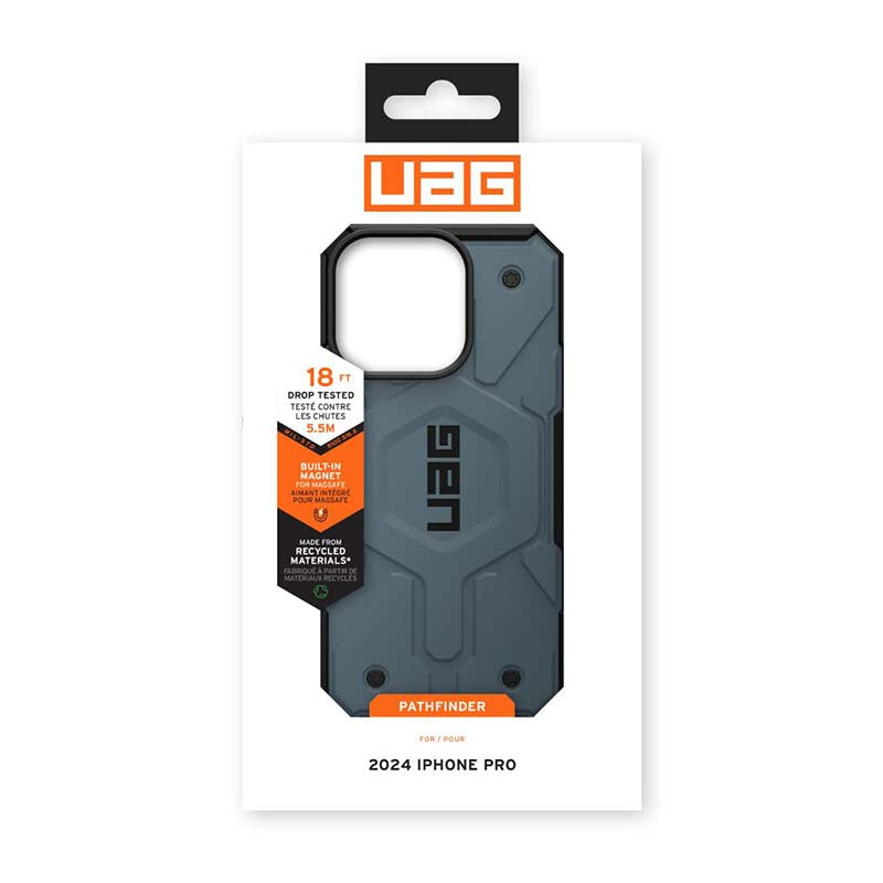 UAG Apple iPhone 16 Pro Pathfinder Magsafe Case - Blue - Blue