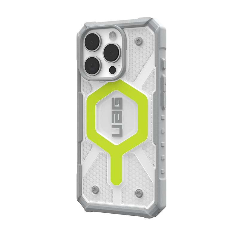 UAG Apple iPhone 16 Pro Pathfinder MagSafe Case - Neon - Green/Clear