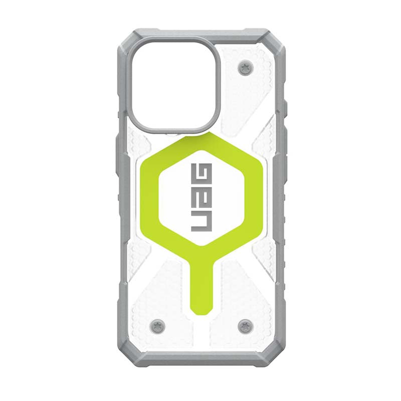 UAG Apple iPhone 16 Pro Pathfinder MagSafe Case - Neon - Green/Clear