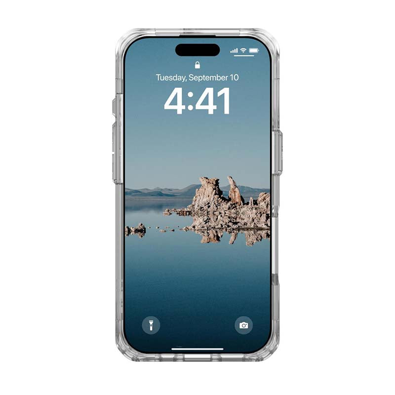 UAG Apple iPhone 16 Pro Plyo Magsafe Case - Ice / White - Clear