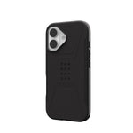 UAG Apple iPhone 17 Civilian Magsafe Case - Black - Black