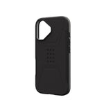 UAG Apple iPhone 17 Civilian Magsafe Case - Black - Black