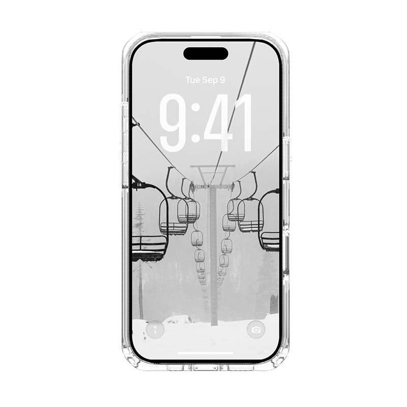 UAG Apple iPhone 17 Plyo Magsafe Case - Ice / White - Clear / White