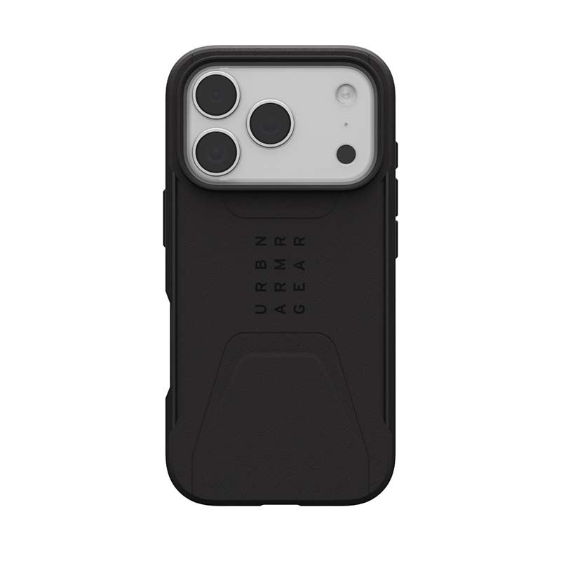 UAG Apple iPhone 17 Pro Civilian Magsafe Case - Black - Black
