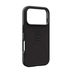 UAG Apple iPhone 17 Pro Civilian Magsafe Case - Black - Black