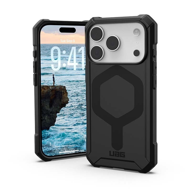 UAG Apple iPhone 17 Pro Essential Armor Magsafe Case - Black - Black