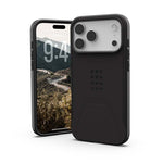 UAG Apple iPhone 17 Pro Max Civilian Magsafe Case - Black - Black