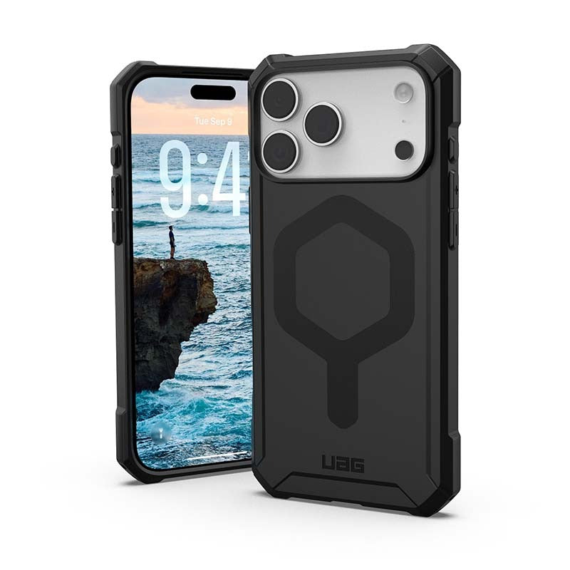 UAG Apple iPhone 17 Pro Max Essential Armor Magsafe Case - Black - Black