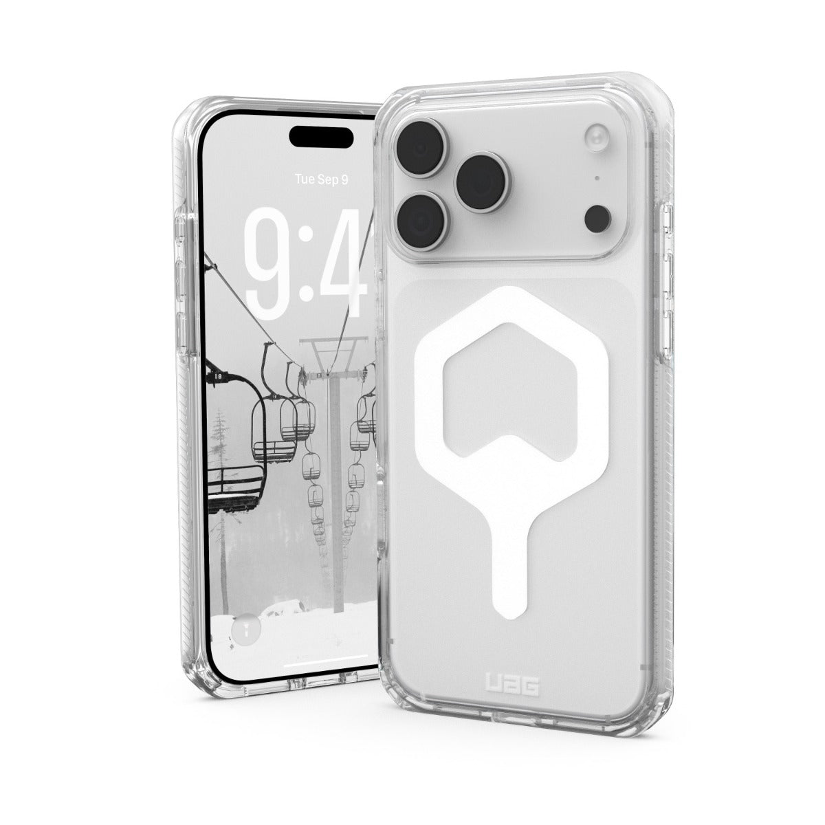 UAG Apple iPhone 17 Pro Max Plyo Magsafe Case - Ice / White