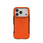 UAG Apple iPhone 18 Pro / 17 Pro Civilian Magnet Case - Orange - Orange