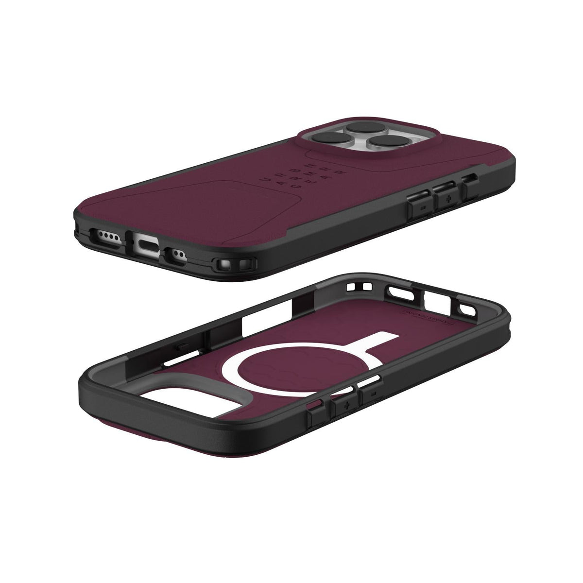 UAG Civilian Magnet Case For Apple iPhone 16 Pro - Bordeaux - Bordeaux