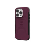UAG Civilian Magnet Case For Apple iPhone 16 Pro - Bordeaux - Bordeaux