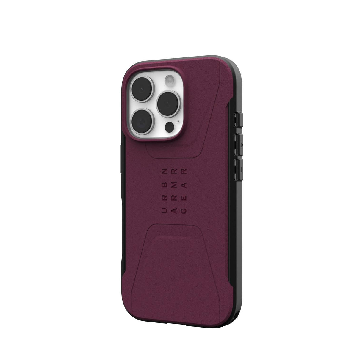 UAG Civilian Magnet Case For Apple iPhone 16 Pro - Bordeaux - Bordeaux