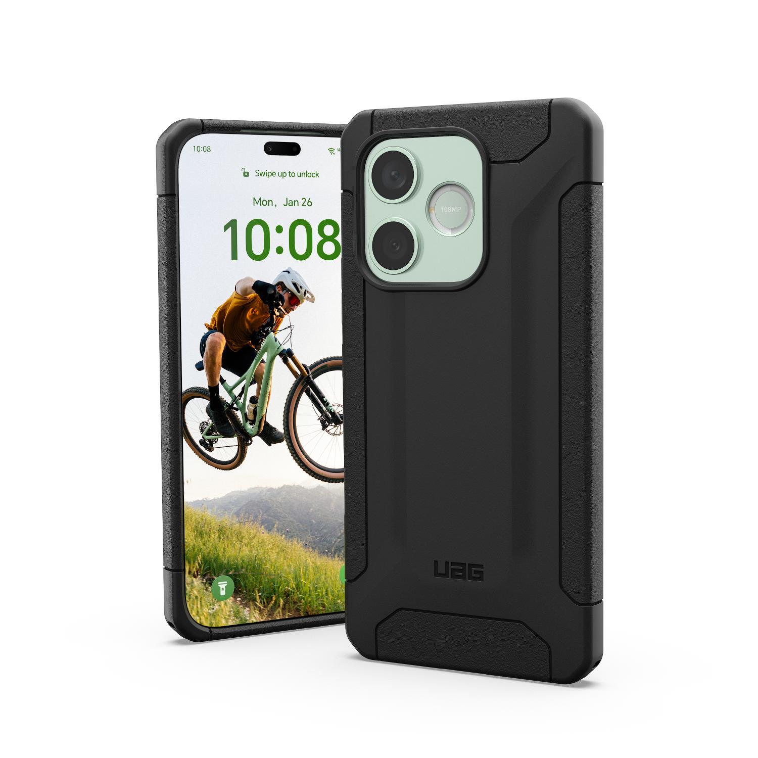 UAG HONOR 600 Lite Scout Case - Black - Black